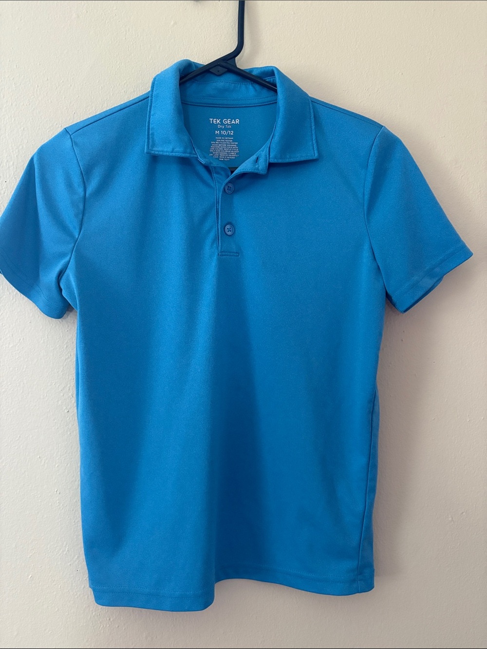 tek gear Boys Turquoise Blue Polo Shirt